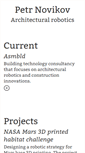 Mobile Screenshot of petrnovikov.com